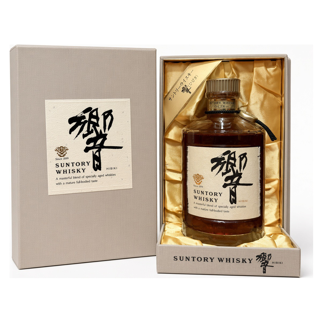 Suntory Hibiki Blended Whisky Old Bottling Gold Cap (Gift Box)