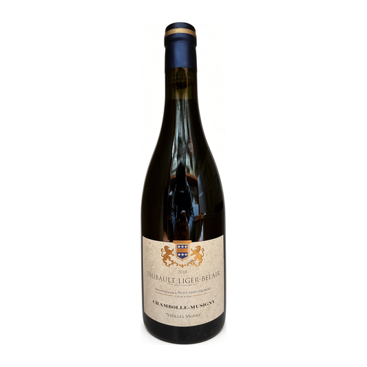 Thibault Liger Belair Chambolle Musigny Vieilles Vignes 2018 (Stained Label)